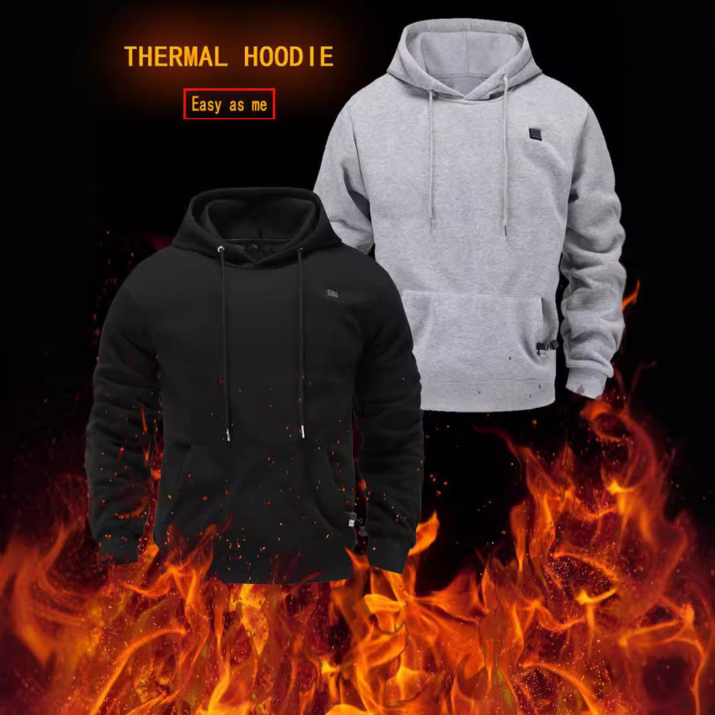 Men’s USB Heated Hoodie – Warmte op Knopdruk