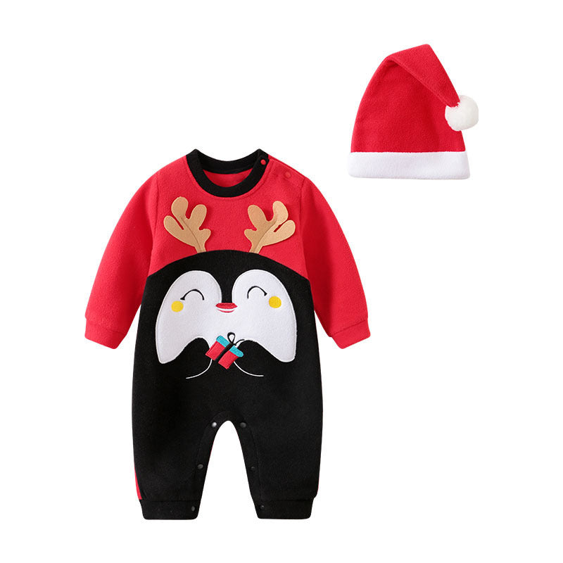 Kerst Baby Onesie – Santa Claus & Reindeer Romper (Meerdere Designs)