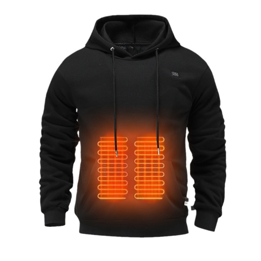 Men’s USB Heated Hoodie – Warmte op Knopdruk