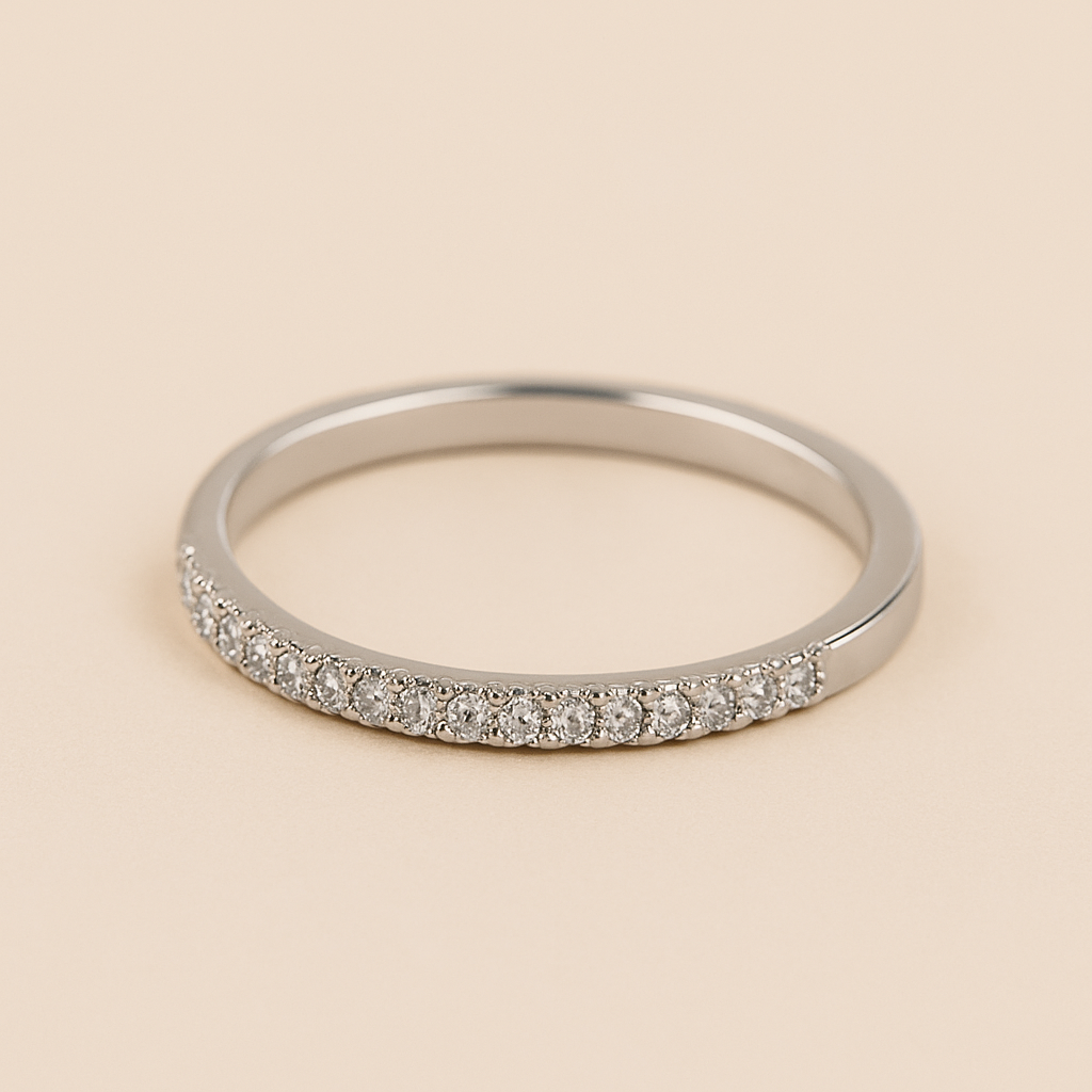 Minimalistische Eternity Ring