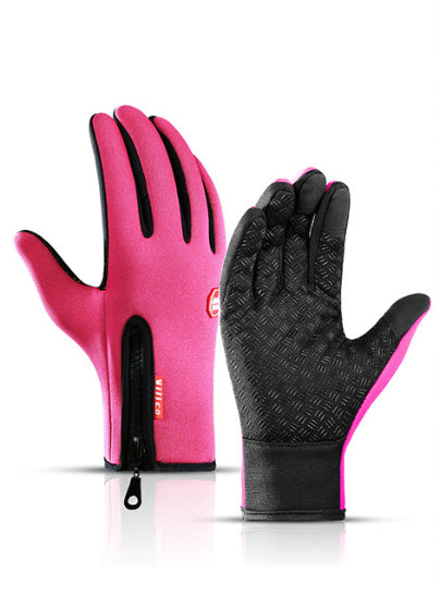 Waterdichte Winterhandschoenen met Touchscreen & Fleece – Unisex Sport & Motor Gloves