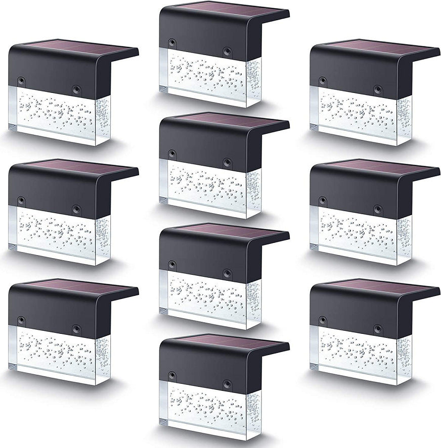 Waterdichte RGB Solar Traplampen – Kleurrijke Buitenverlichting op Zonne-energie