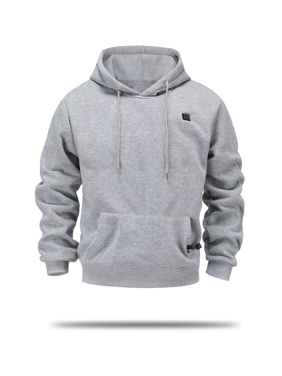 Men’s USB Heated Hoodie – Warmte op Knopdruk