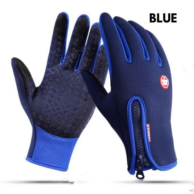 Waterdichte Winterhandschoenen met Touchscreen & Fleece – Unisex Sport & Motor Gloves