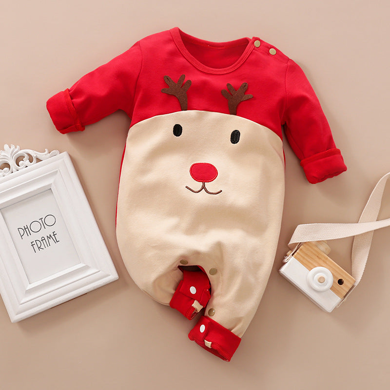 Kerst Baby Onesie – Santa Claus & Reindeer Romper (Meerdere Designs)