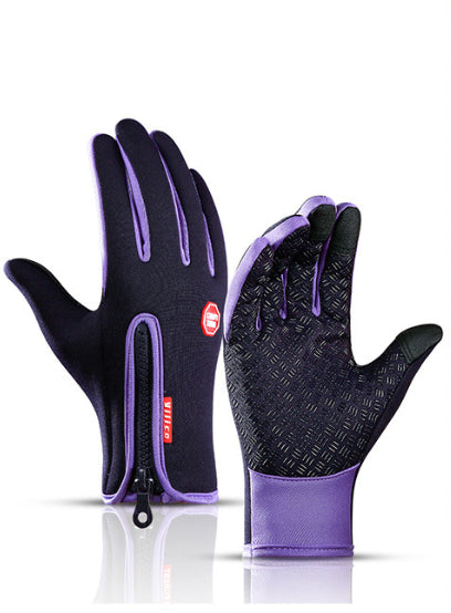 Waterdichte Winterhandschoenen met Touchscreen & Fleece – Unisex Sport & Motor Gloves