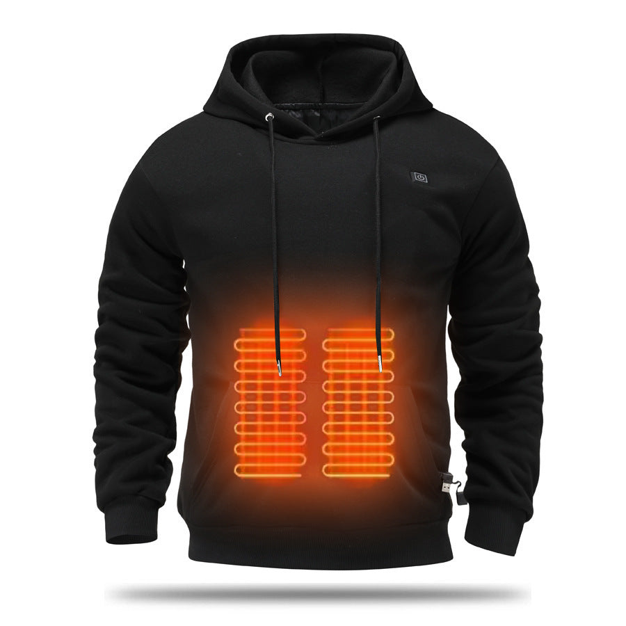 Men’s USB Heated Hoodie – Warmte op Knopdruk
