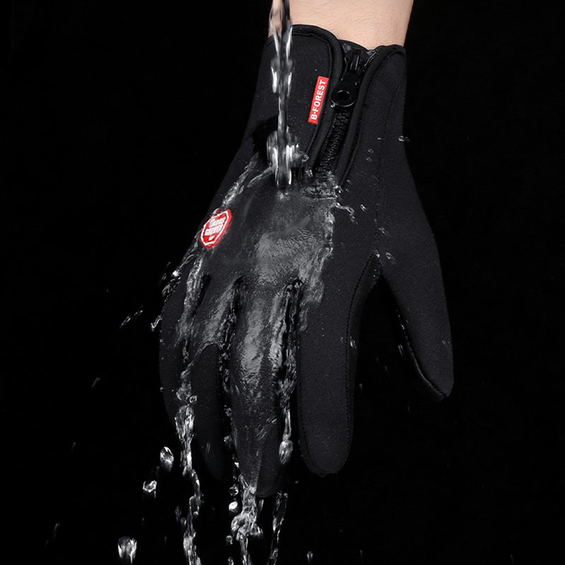 Waterdichte Winterhandschoenen met Touchscreen & Fleece – Unisex Sport & Motor Gloves