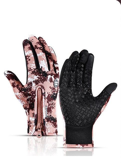 Waterdichte Winterhandschoenen met Touchscreen & Fleece – Unisex Sport & Motor Gloves