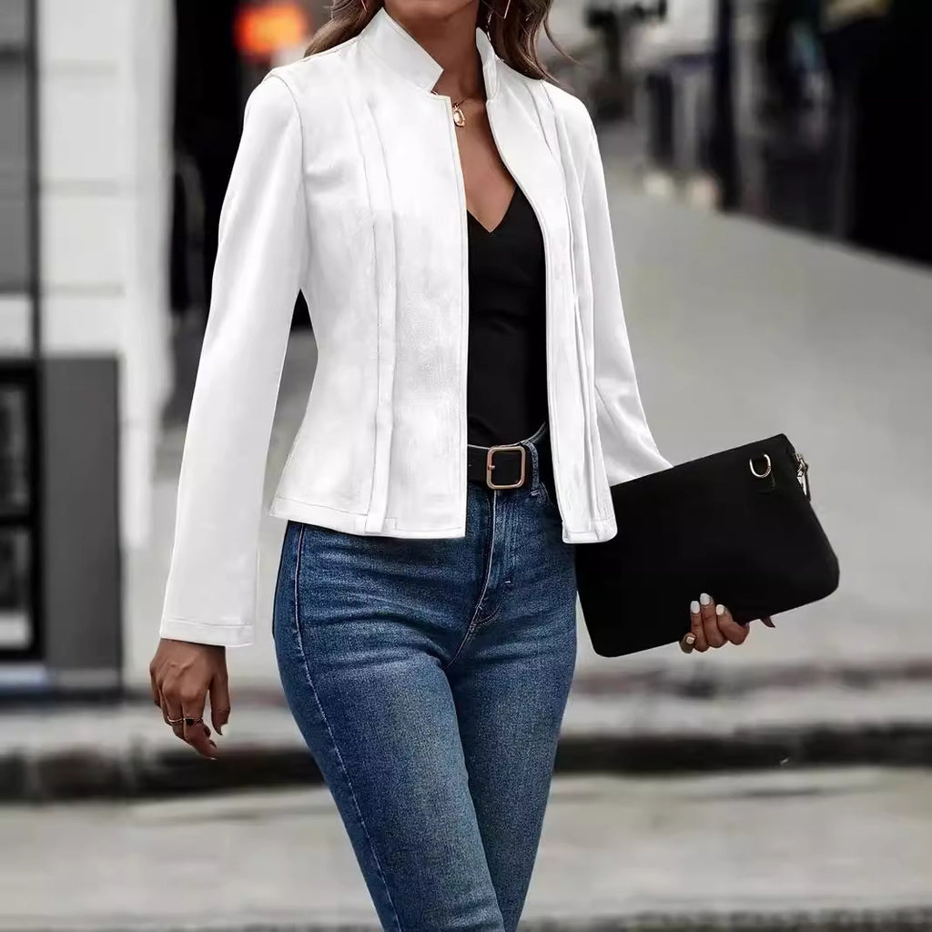 Elegante Damesjas – All-Match Winter Jacket met Cardigan Look