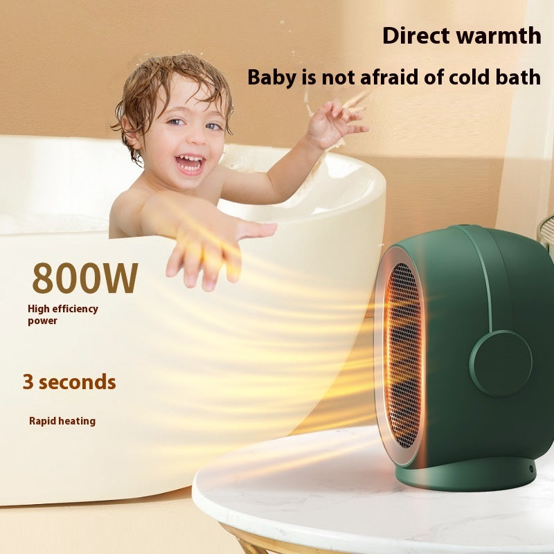 800W Mini PTC Heater – Snelle Verwarming in 3 Seconden | Compact & Veilig