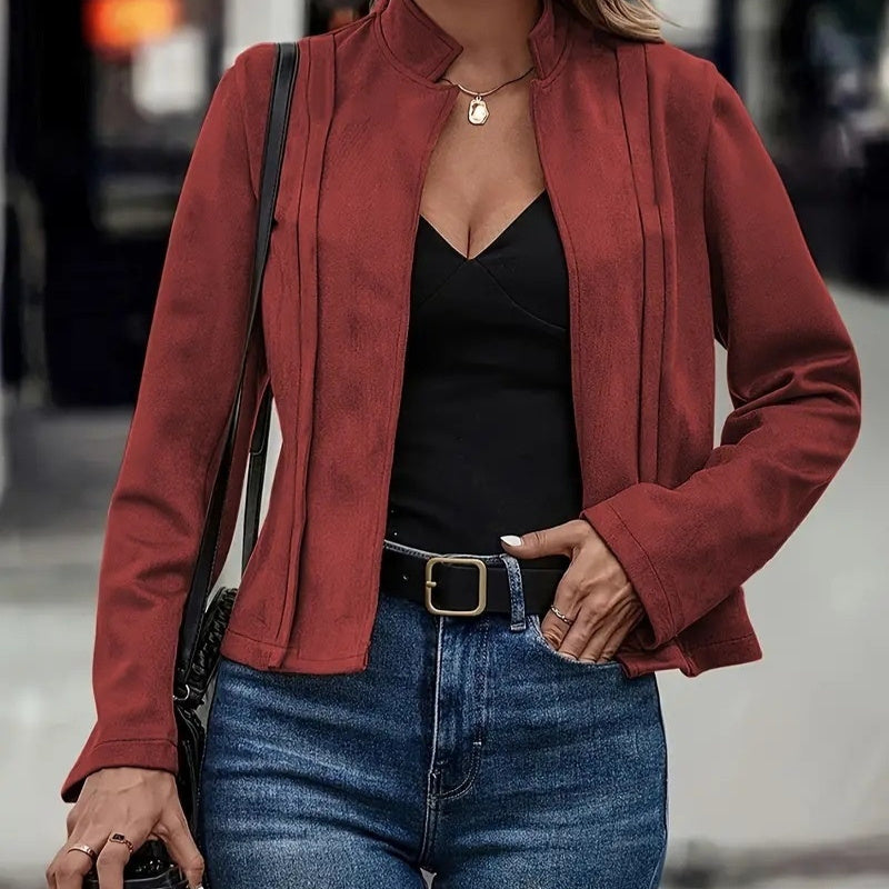 Elegante Damesjas – All-Match Winter Jacket met Cardigan Look