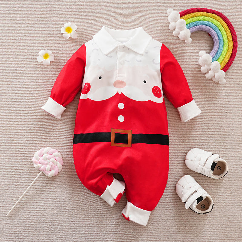 Kerst Baby Onesie – Santa Claus & Reindeer Romper (Meerdere Designs)