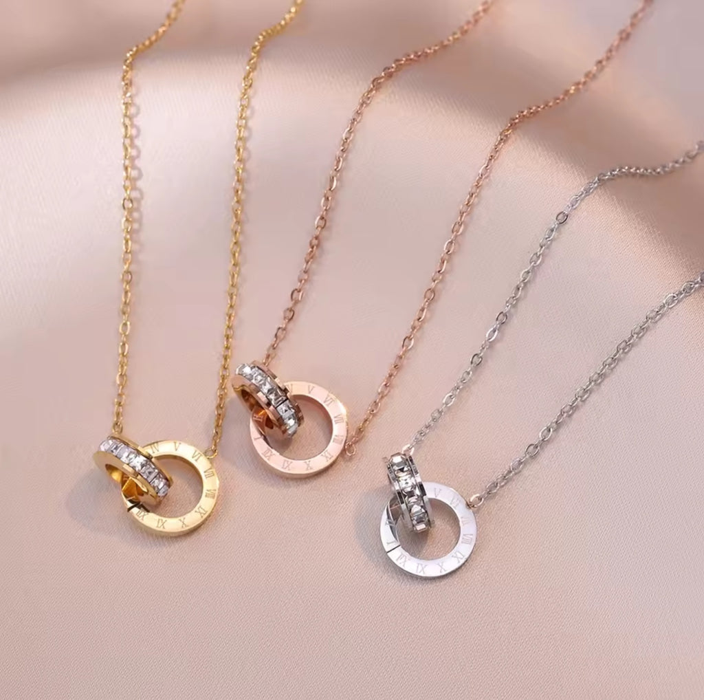 Tijdloze Interlocking Ketting - Meerdere Kleuren