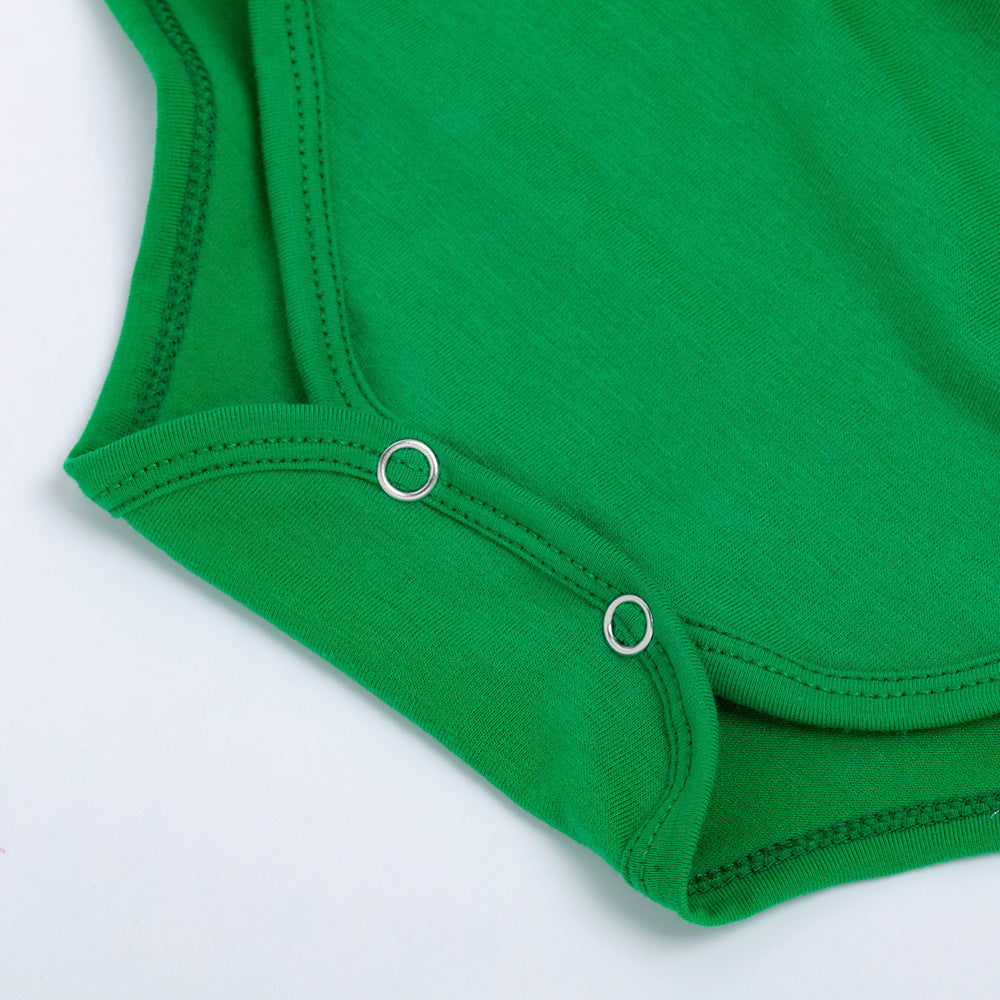 Christmas Elf Baby Romper – Kerst Striped Outfit (Inclusief Hoedje)