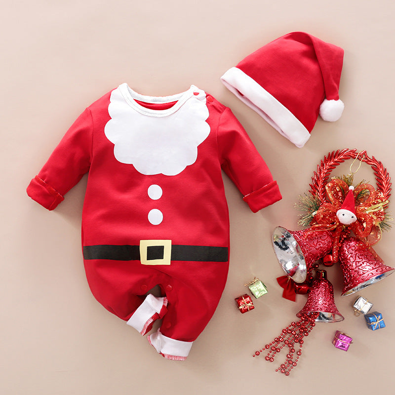 Kerst Baby Onesie – Santa Claus & Reindeer Romper (Meerdere Designs)