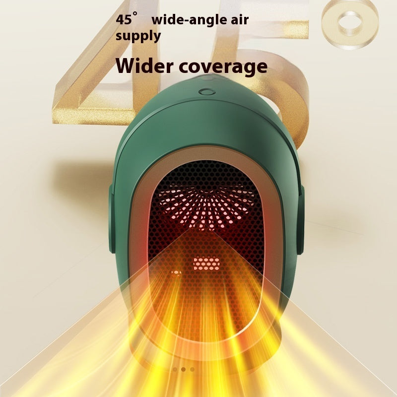 800W Mini PTC Heater – Snelle Verwarming in 3 Seconden | Compact & Veilig