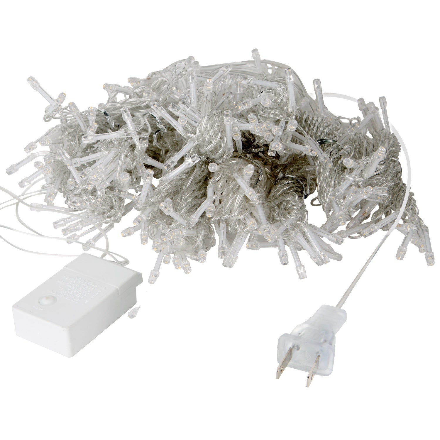 3M Warm Witte LED Lichtgordijn – 300 LEDs, 8 Modus, Waterdicht