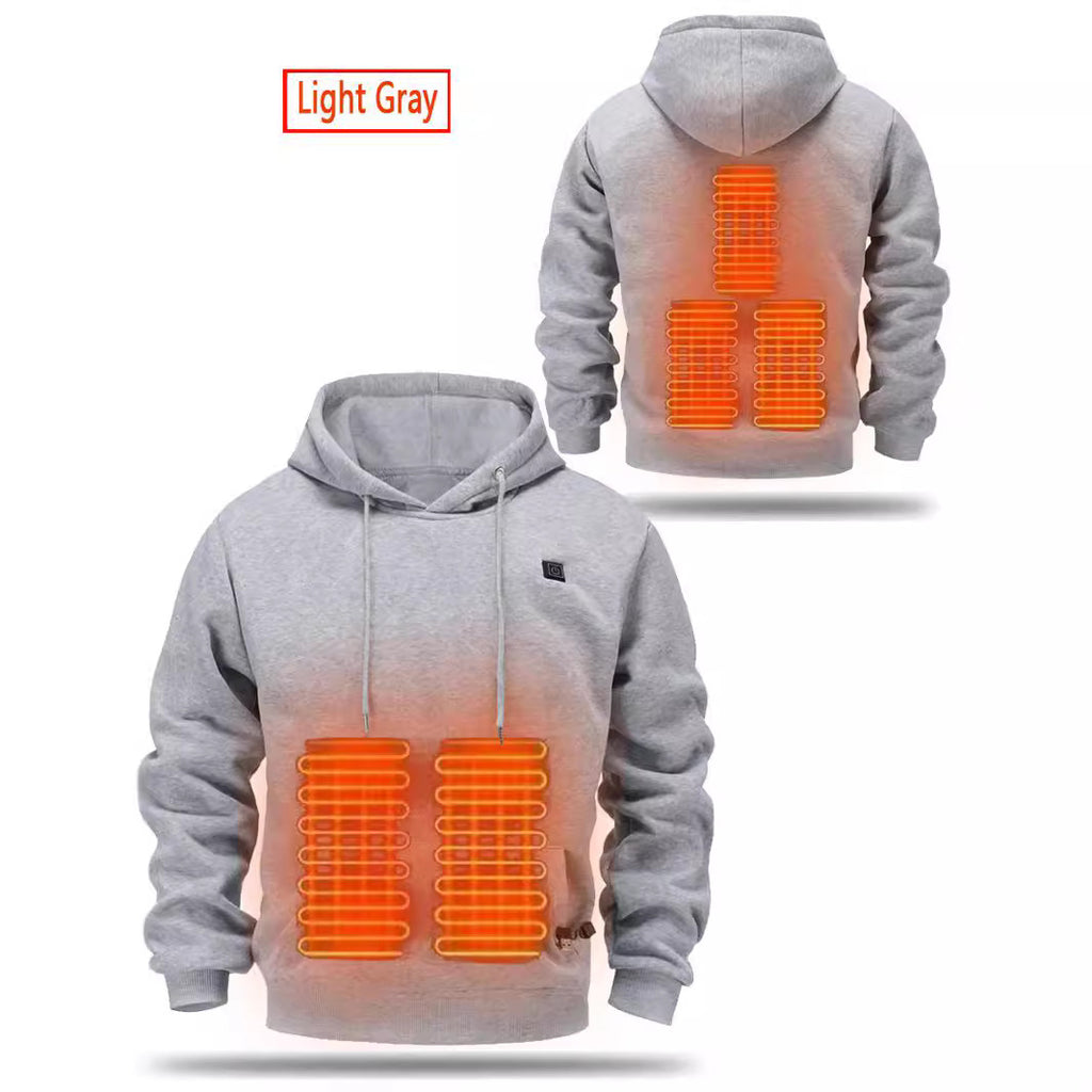 Men’s USB Heated Hoodie – Warmte op Knopdruk