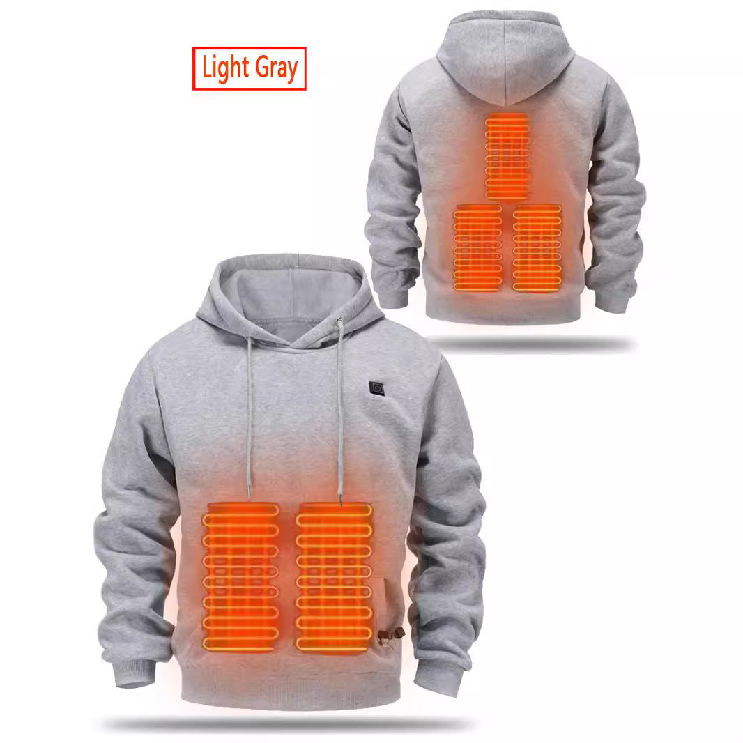 Men’s USB Heated Hoodie – Warmte op Knopdruk