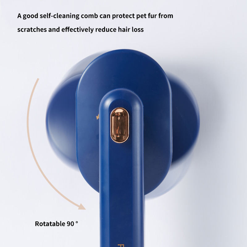 Self-Cleaning Huisdierborstel – Anti-Haar Verwijder Borstel voor Hond & Kat