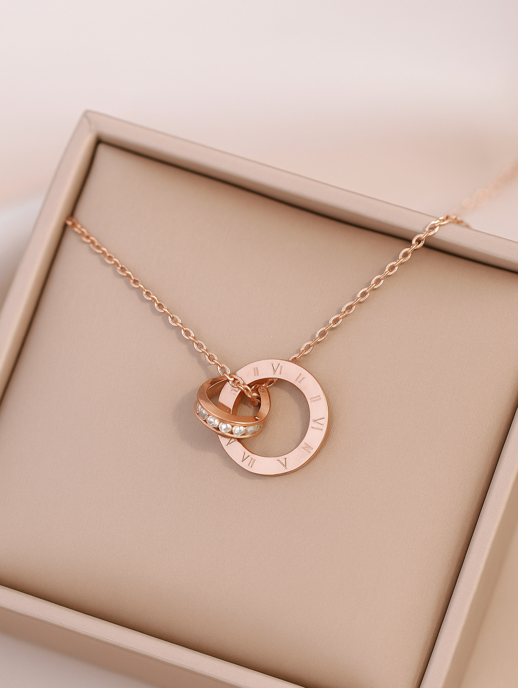 Tijdloze Interlocking Ketting - Meerdere Kleuren