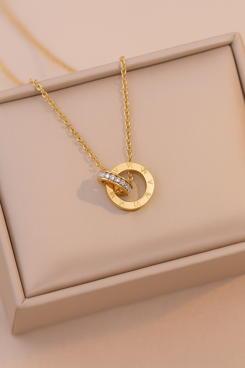 Tijdloze Interlocking Ketting - Meerdere Kleuren