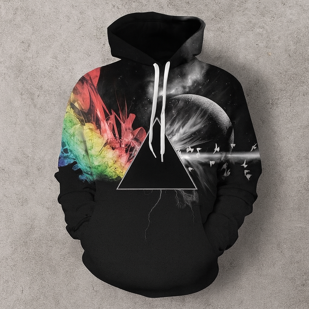 Galaxy Spectrum Hoodie – Unisex 3D Design