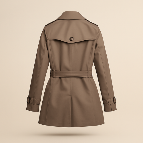 Dames Trenchcoat - khaki Stijlvol & Tijdloos
