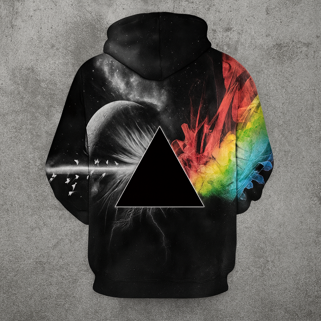 Galaxy Spectrum Hoodie – Unisex 3D Design